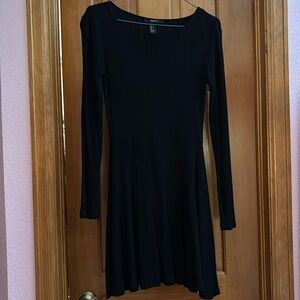 Black Knit Dress